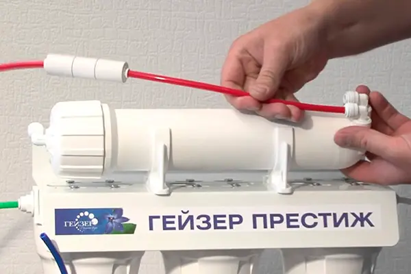 Замена мембраны фильтра воды